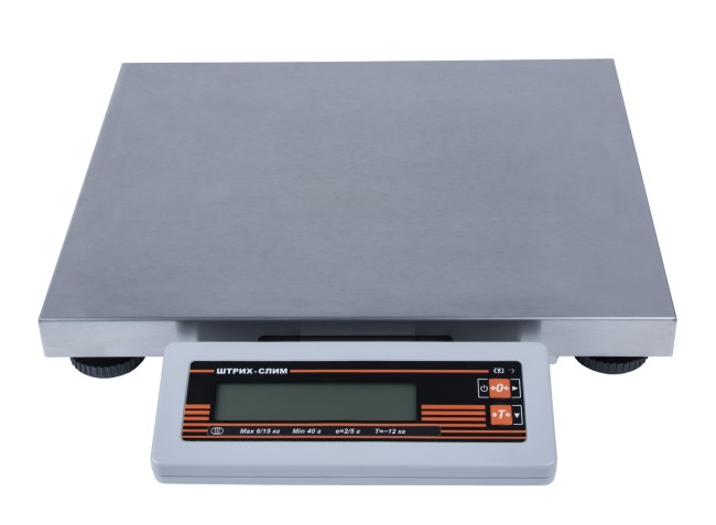 Весы фасовочные ШТРИХ-СЛИМ 300М 15-2,5 ДП1 Ю (POS2)