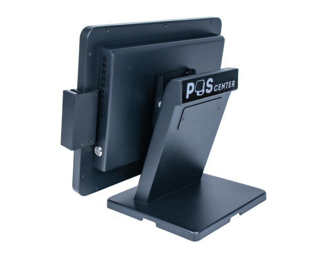 POS-терминал POScenter Atlas (15", PCAP, J4125, RAM 8Gb, SSD M2 128Gb, MSR) без ОС стенд с возможностью установки второго монитора