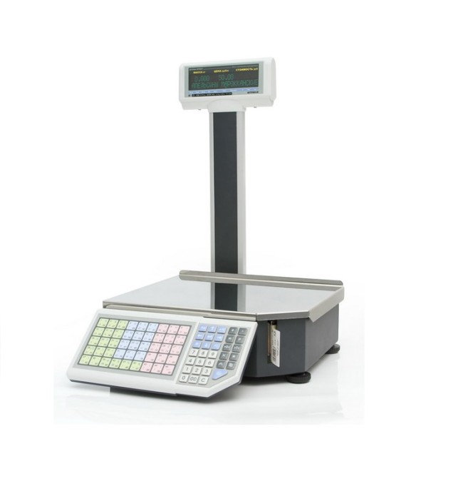 Весы с печатью этикеток "ШТРИХ-ПРИНТ" М 15-2.5 Д2И1 (v.4.5) (2Мб) (ГОСТ OIML R76-1-2011)
