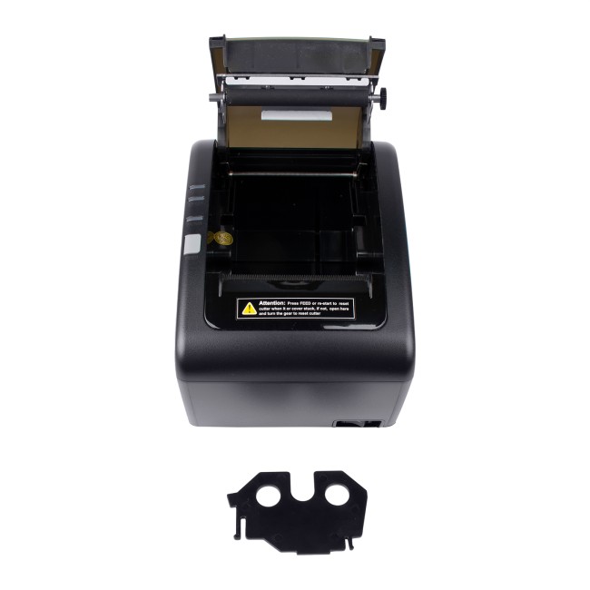 Принтер чеков POScenter RP-100 USE Ver.2 (80мм, 260 мм/сек, автоотрез, RS232+USB+LAN, alarm) черный